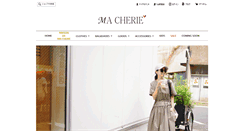 Desktop Screenshot of macherie-shop.com
